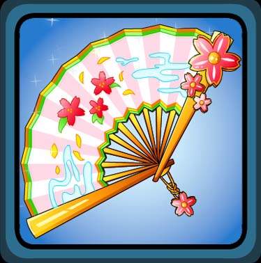 S62 Cherry Blossom Tessen