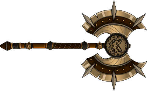 S98 Fearless Lion Battle Axe
