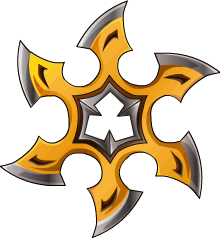 S12 Golden Bujin Shuriken