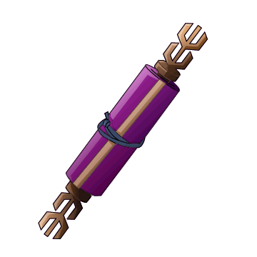 S24 Purple Lightning Scroll