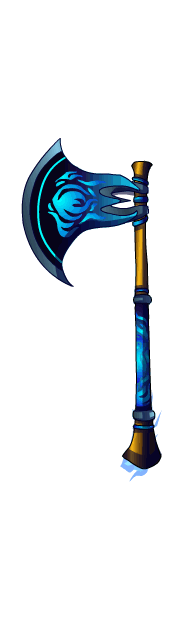 S25 Blue Flame Axe
