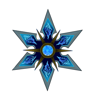 S25 Blue Flame Shuriken