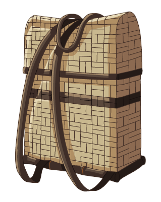S39 Bamboo Knapbasket