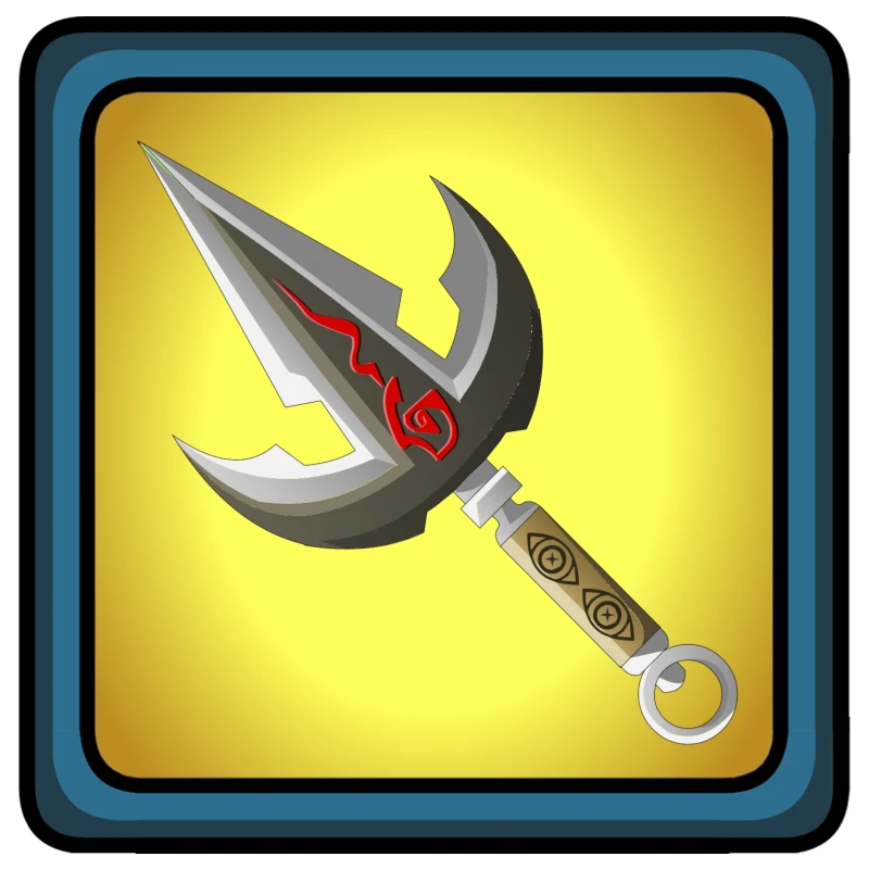 Special Curse Kunai weapon