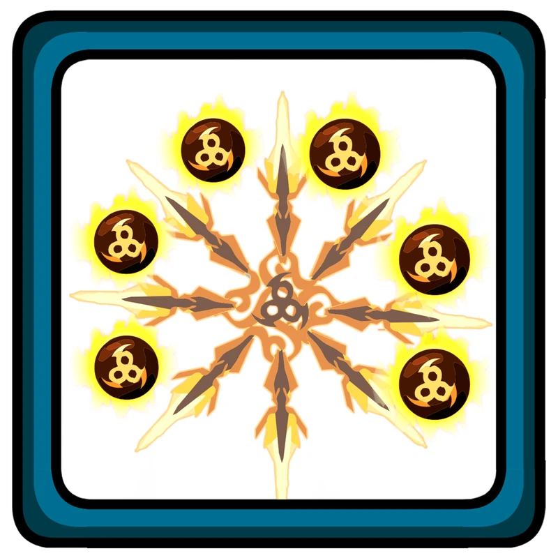 Chakra Ancestor Flame back item