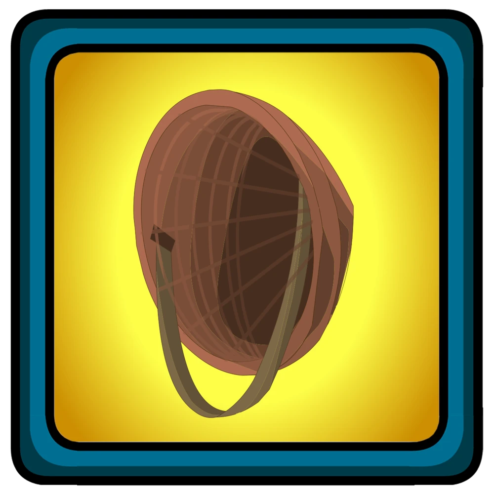 Ronin Straw Hat back item