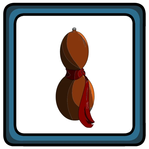 Sacred Gourd back item